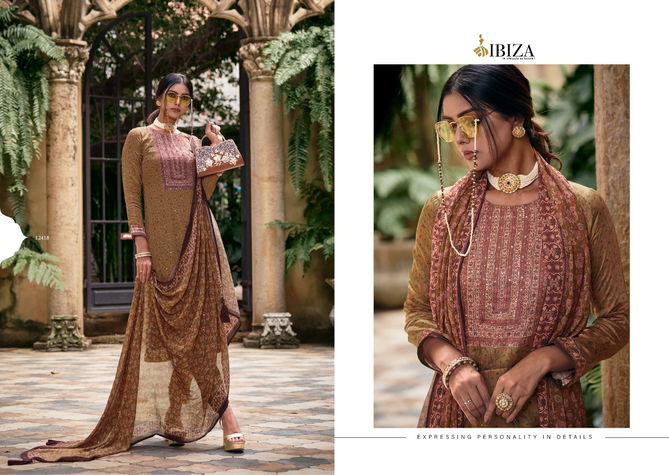 Ibiza Shaheena Fancy Wholesale Printed Salwar Suits Catalog